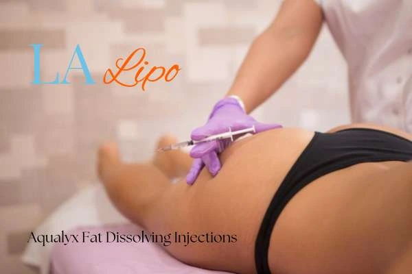 Woman having fat dissolving injections Chelmsford on thighs