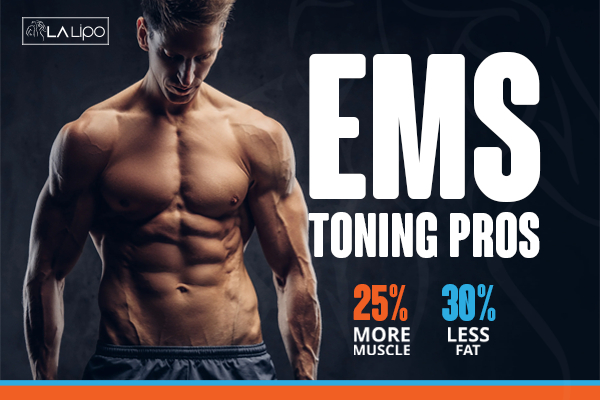 Benefits of LA-EMS Body toning treatment to improve your core strength Chelmsford