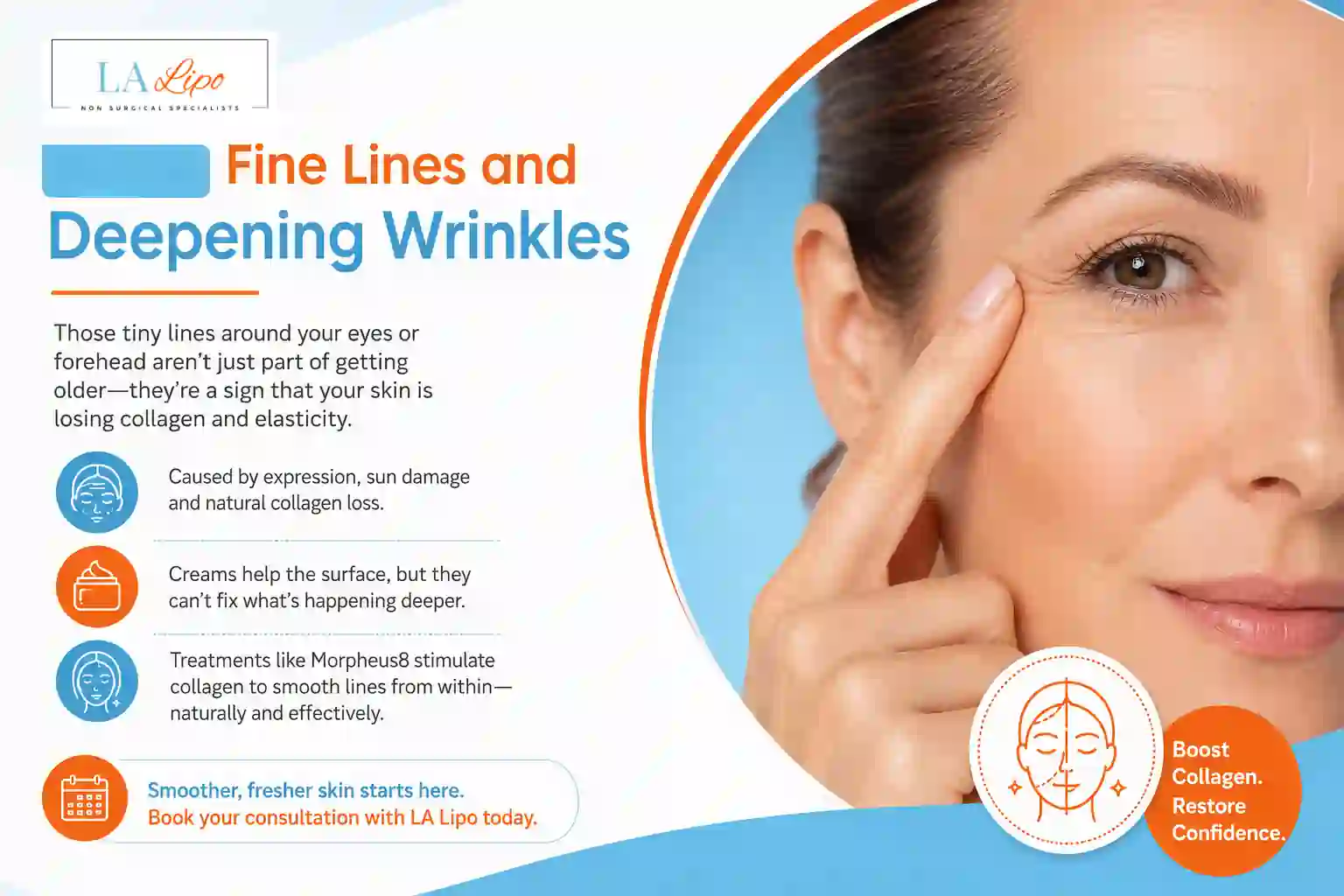 Sign #2: Fine Lines and Deepening Wrinkles Chelmsford